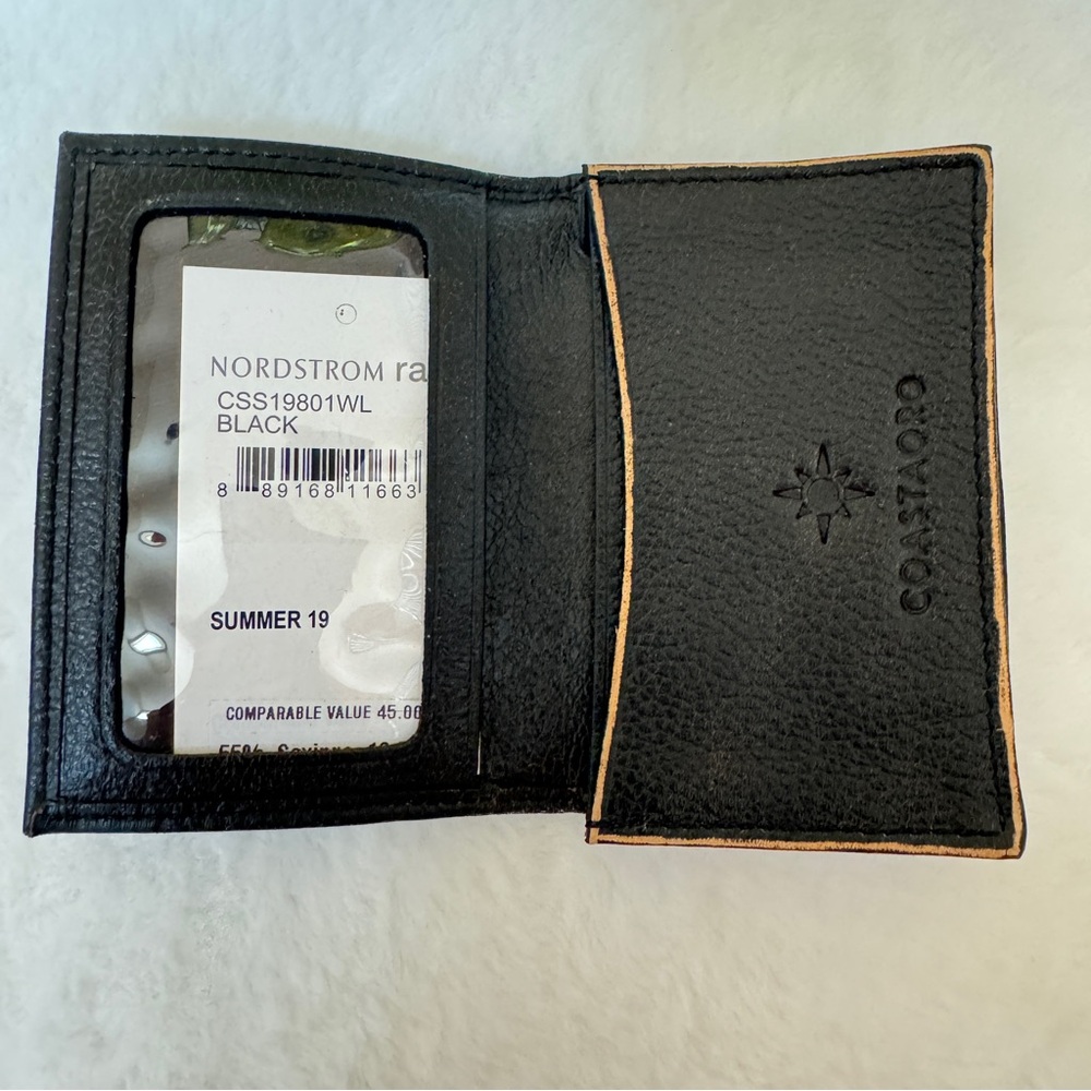 ✅NEW “Coastaoro” Leather Card Case